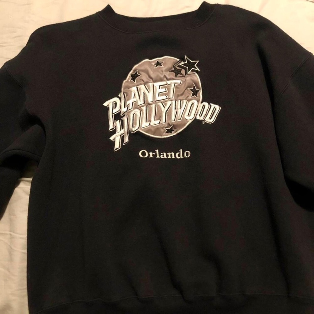 Planet Hollywood 90s Vintage Sweatshirt Preloved - Size S